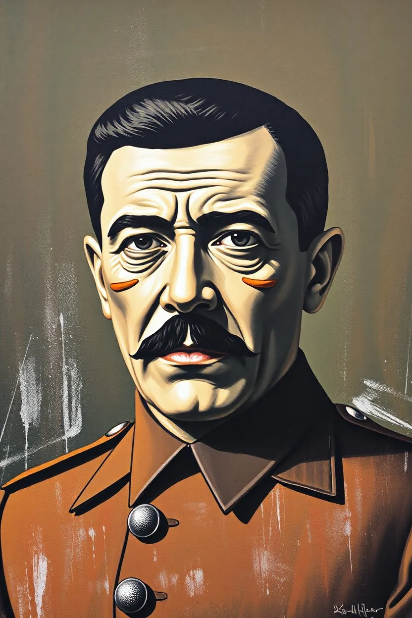 mexican hitler painted