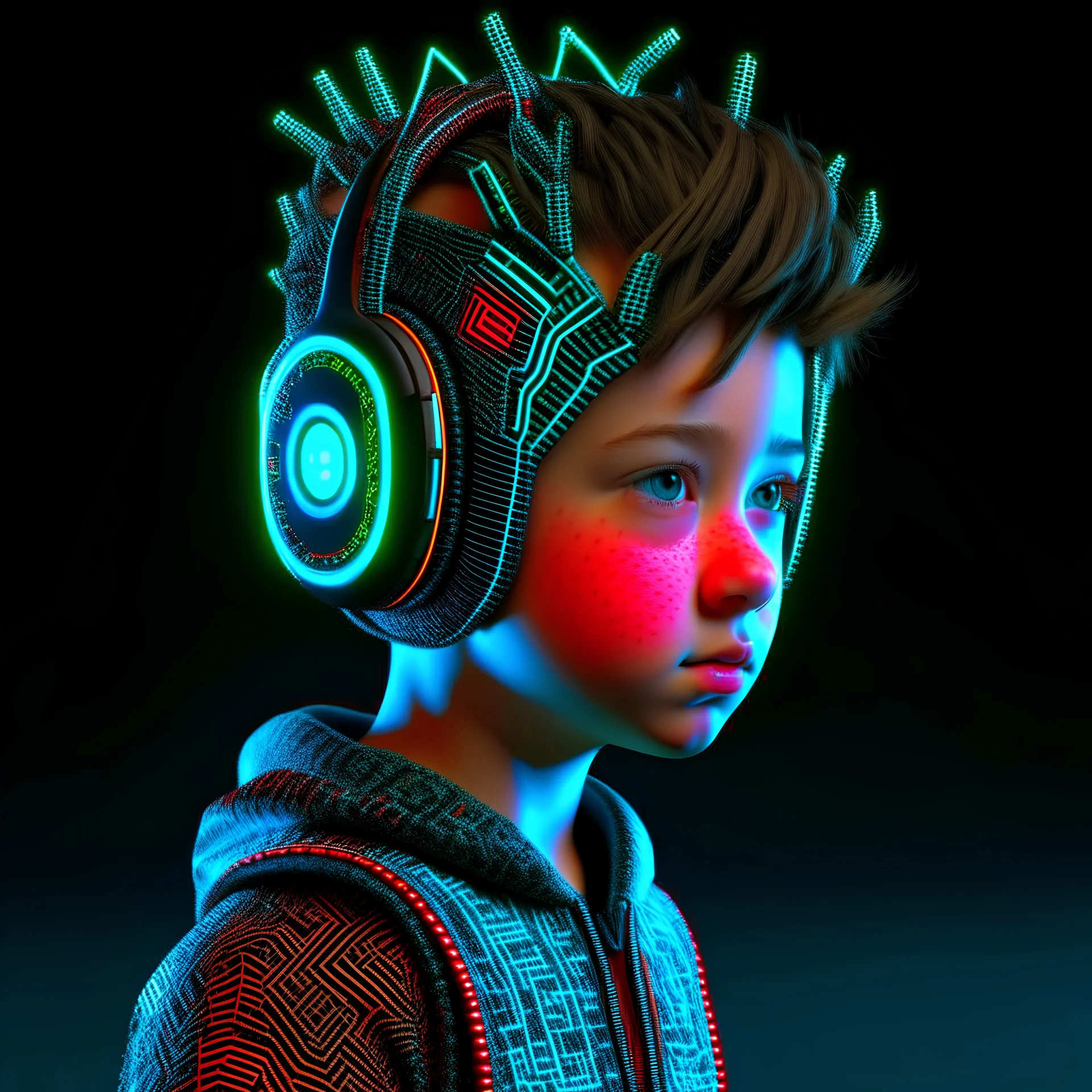 Boy cyber 3D