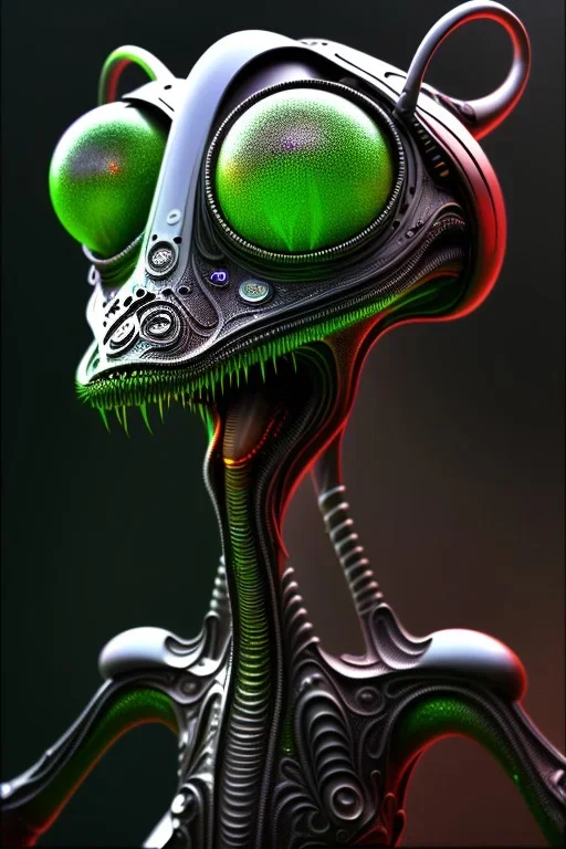 Weird aliens, 8k, finely detailed, photo realistic.