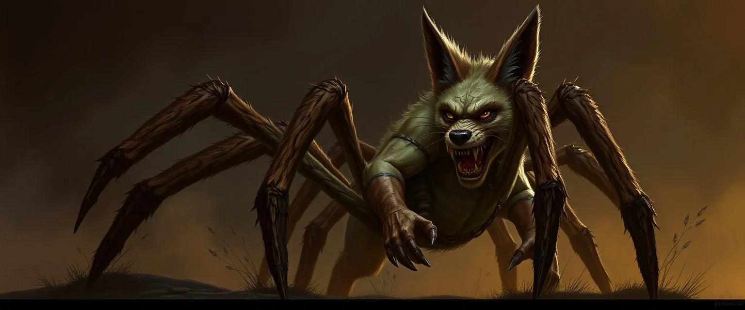 spider fox orc