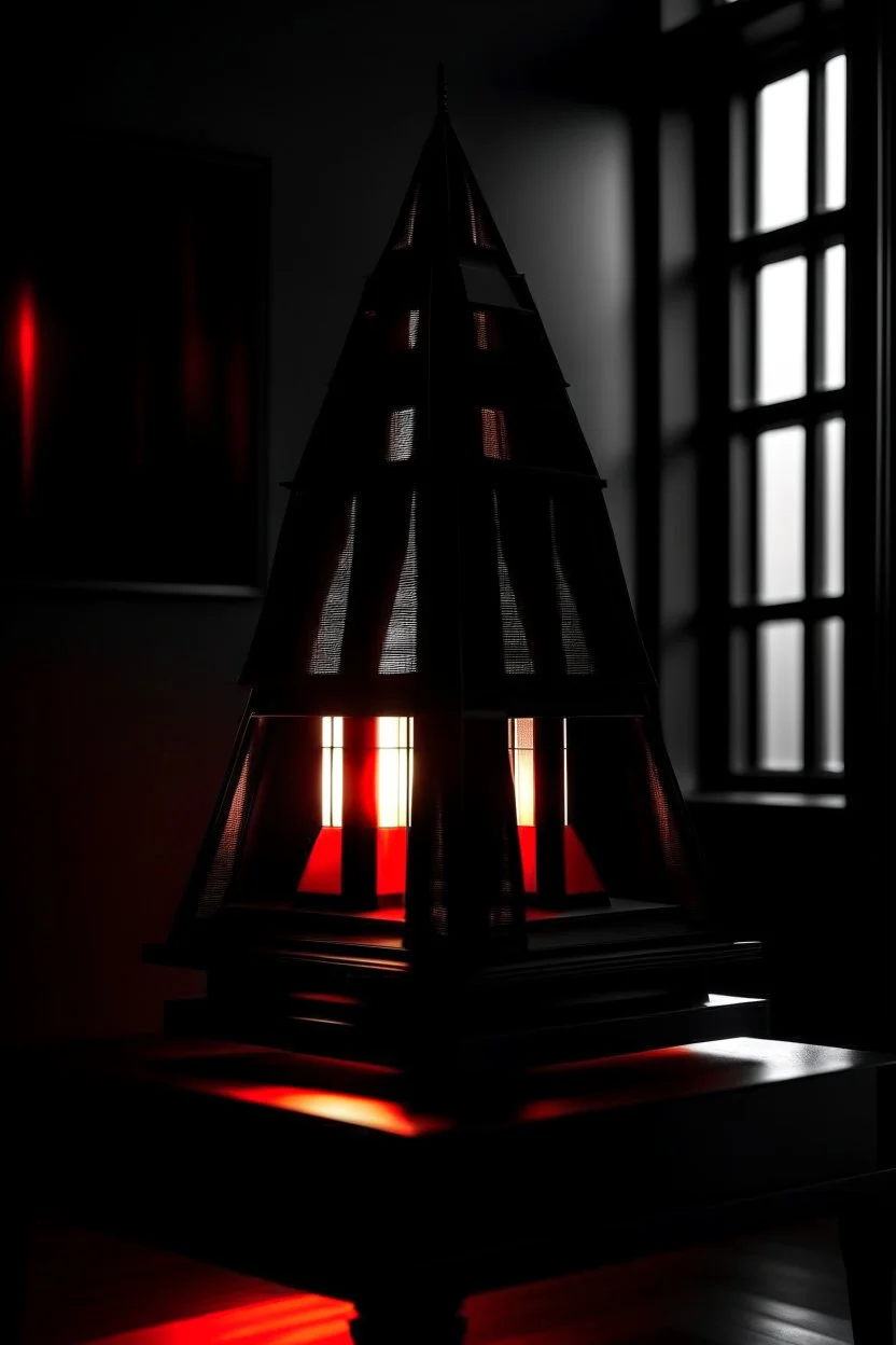 gaming table lamp inspired by palace, modern design,