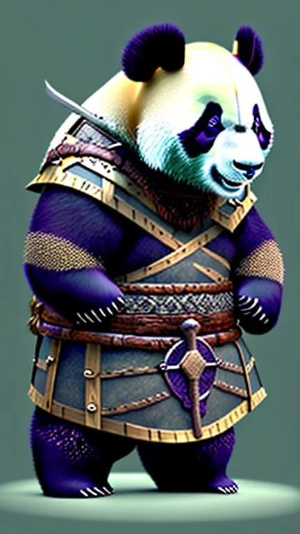 A viking panda