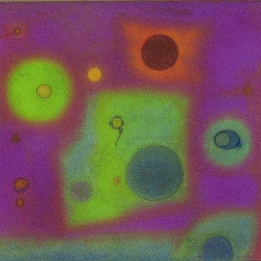 Cosmic Plankton by Paul Klee