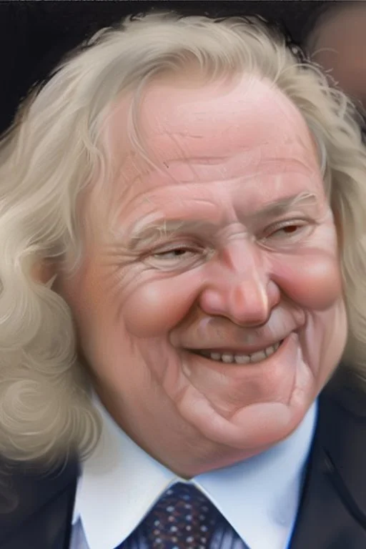 rich old man portrait