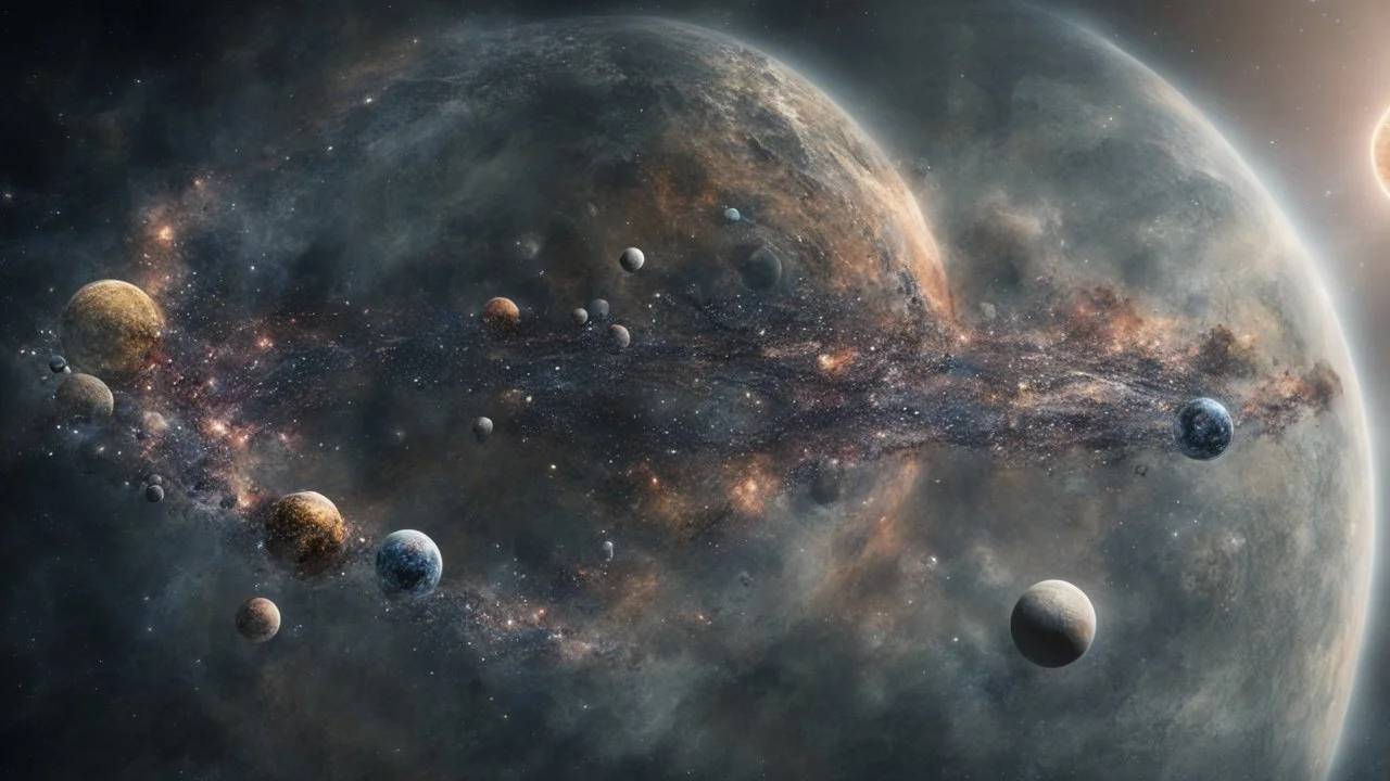 matrix universe, space, planets, god creations