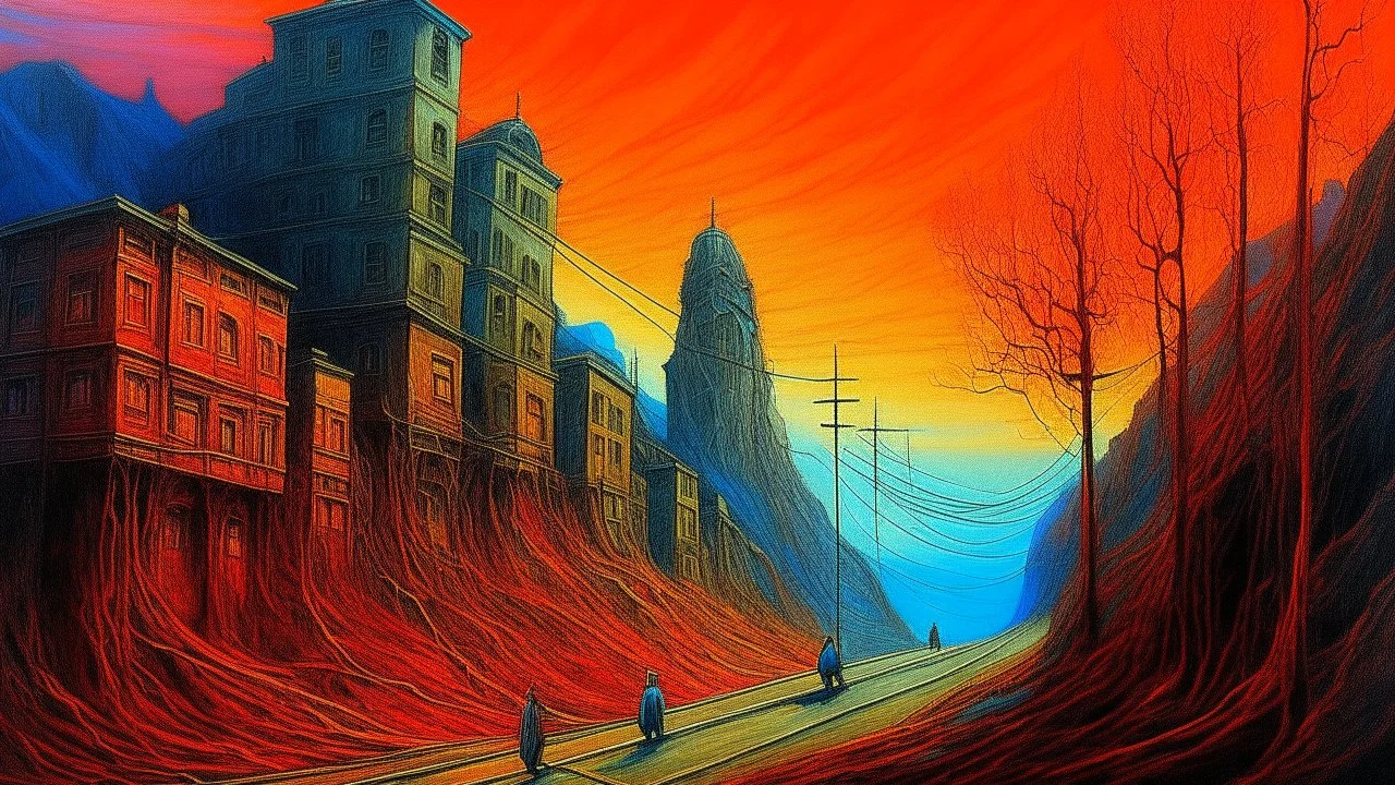 OIL PAINTING Zdzisław Beksiński