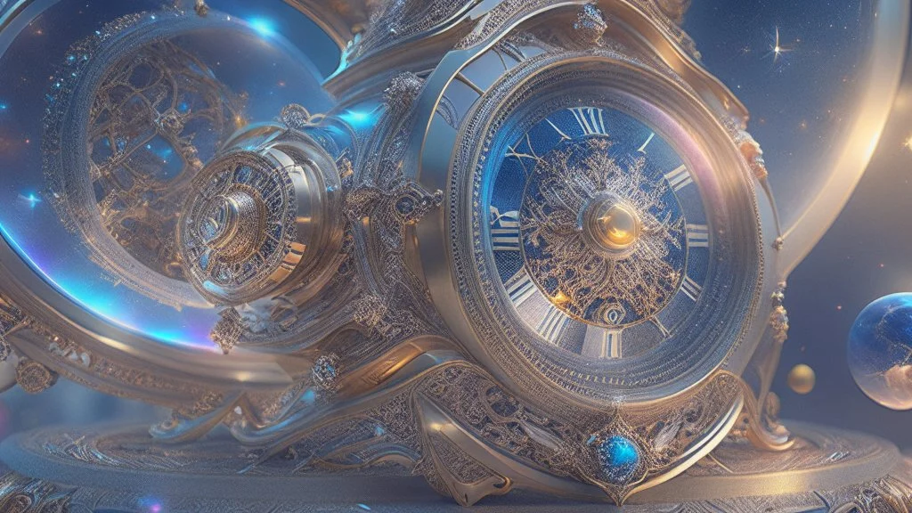 Future Dreams, visionary, dreamlike, destiny, cosmic clockworks, astrological, sharp detail, HD 8K, hyper-realistic