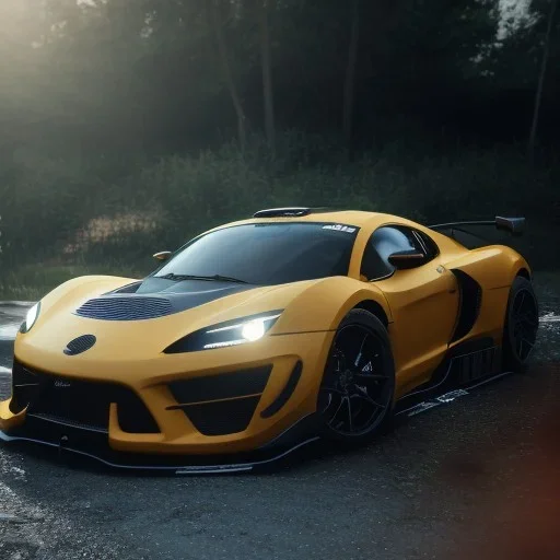 photo of a ultra realistic modified sport car,vingly, sunny, springs, cinematic lighting, studio lighting, 4k, hyper realistic, focused, landscape, extreme details, unreal engine 5, cinematic, masterpiece