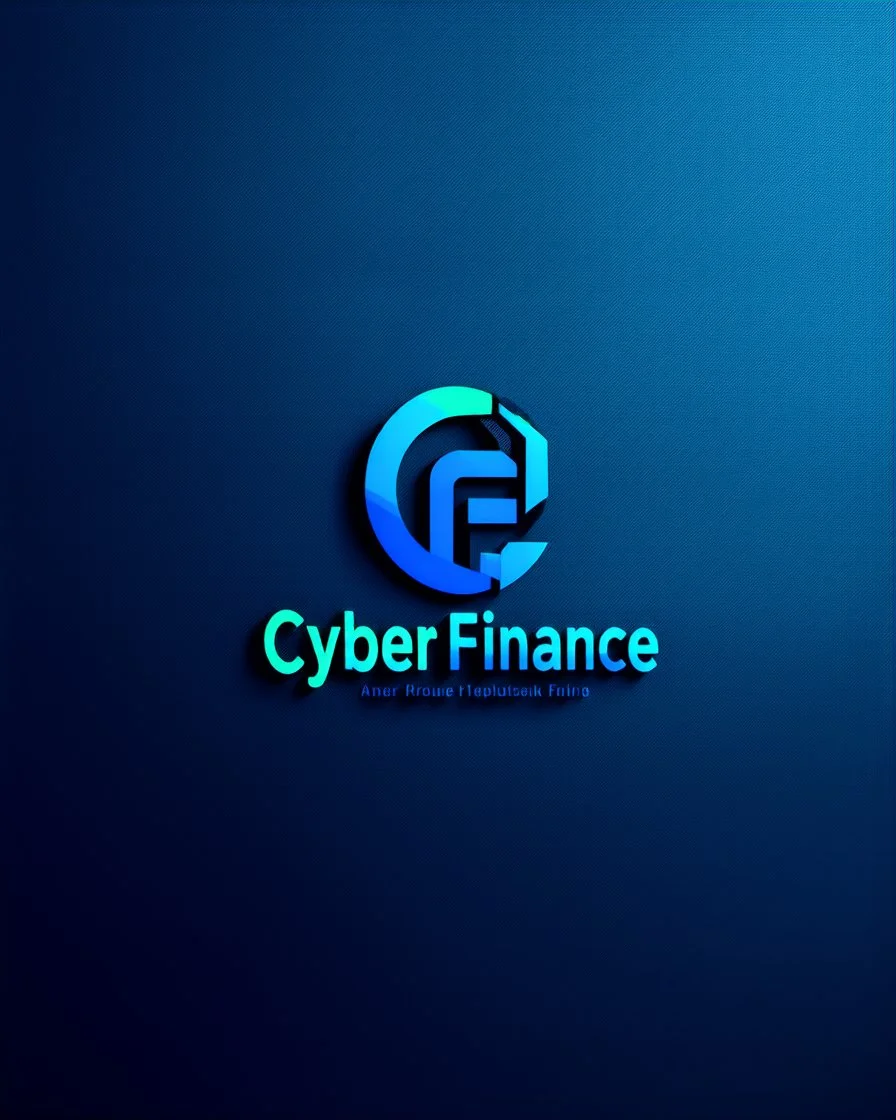 Cyber Finance logo Simple, easy and beautiful logo