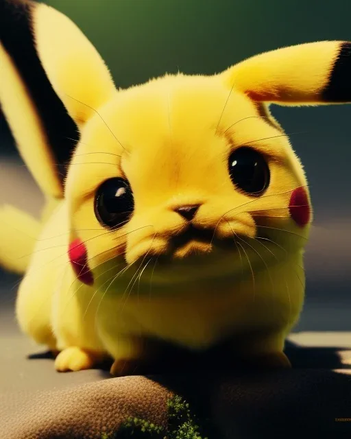 Pikachu, highly detailed, hyper-detailed, beautifully color-coded, insane details, intricate details, beautifully color graded, Cinematic, Color Grading, Editorial Photography, Depth of Field, DOF, Tilt Blur, White Balance, 32k, Super-Resolution, Megapixel, ProPhoto RGB, VR, Half rear Lighting, Backlight, non photorealistic rendering