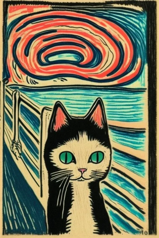 Katze Edvard Munch Der Schrei