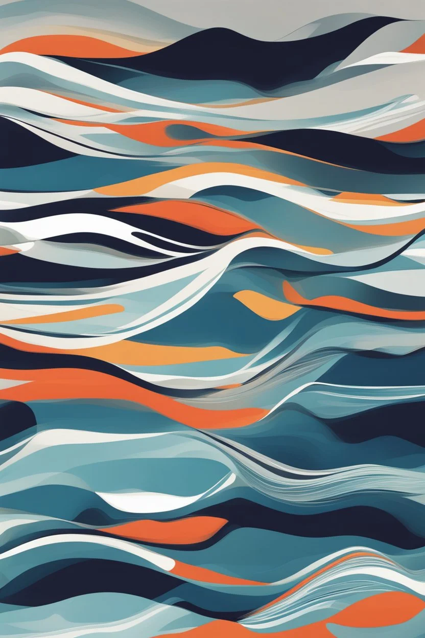 abstract seascape