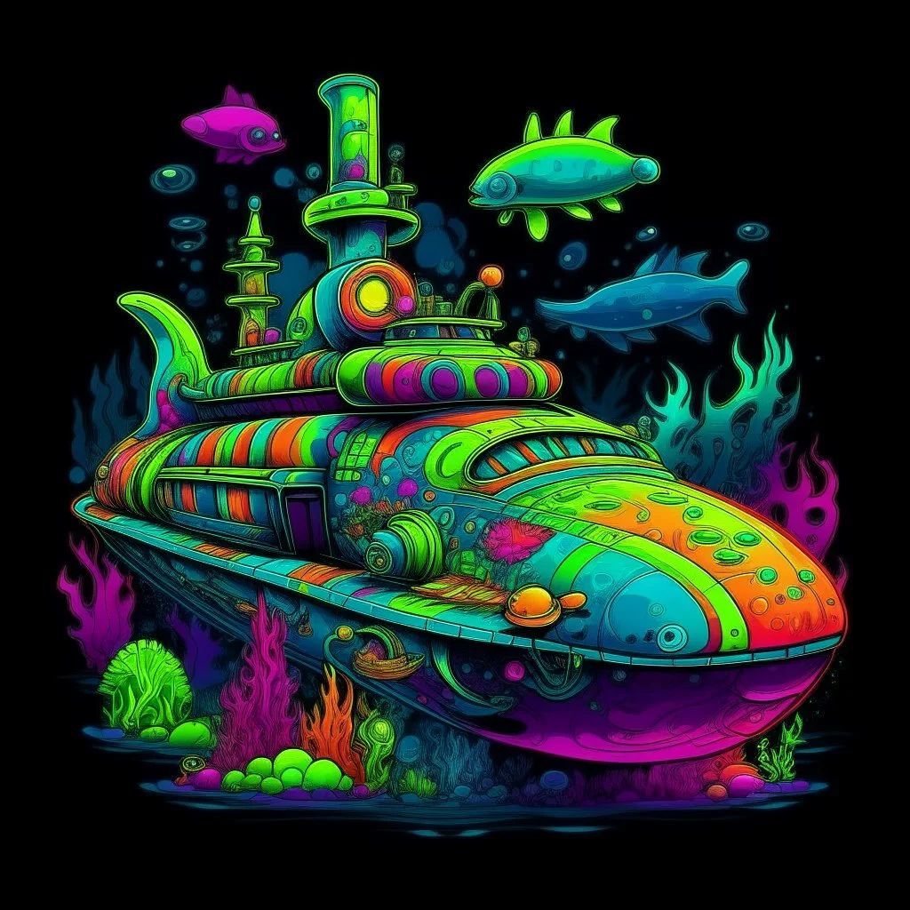 trippy submarine