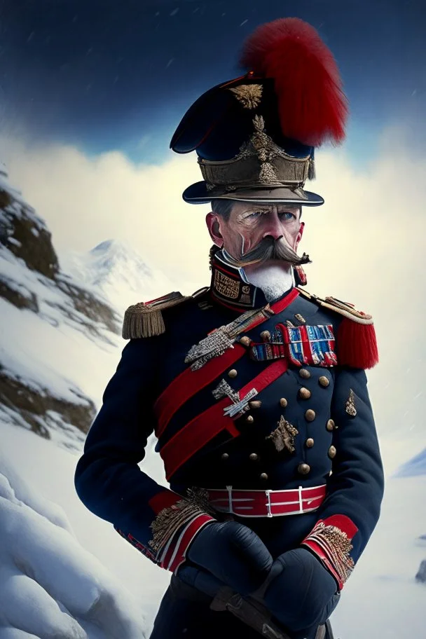 commander of victorian guards in glacial