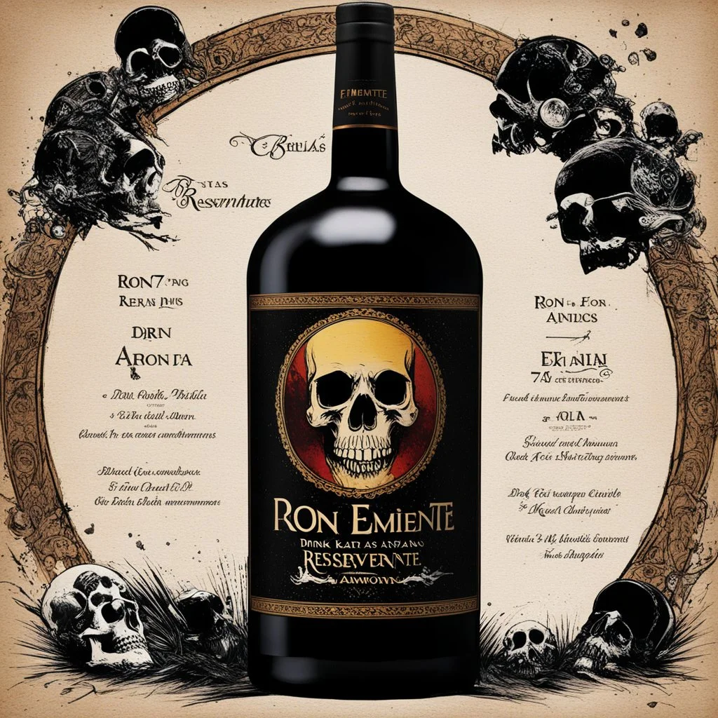 Ron Eminente Reserva 7 Ans: drink for Skulls and Dead Astronauts