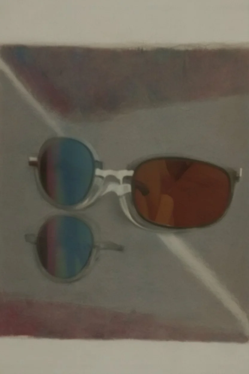 The future's so bright I have to wear shades; Lowbrow Mixed Media Collage