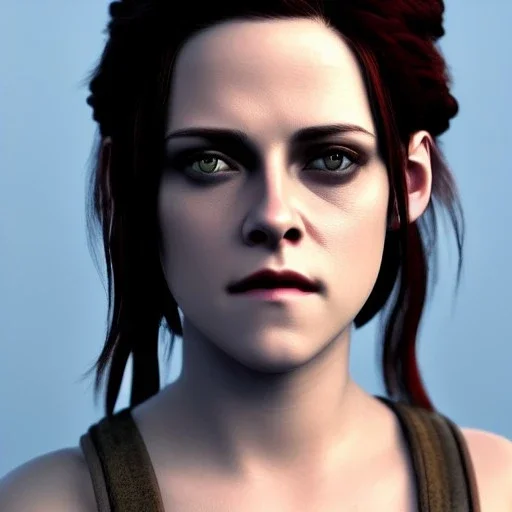 Kristen Stewart steam punk character very detailed cinematic unreal engine photo realistic, dramatic lighting