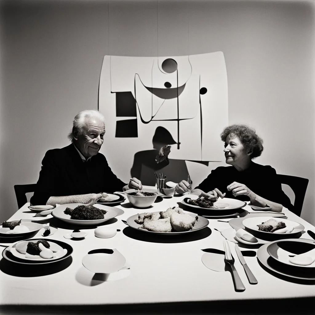 Thanksgiving dinner with Alexander Calder