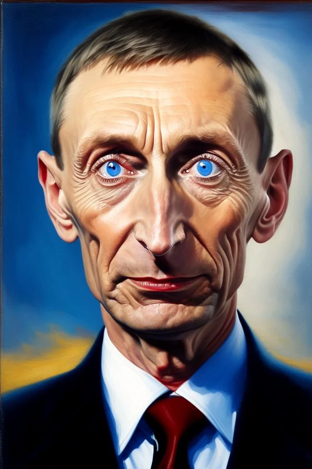 Make me a oil portrait from afd politican in germany