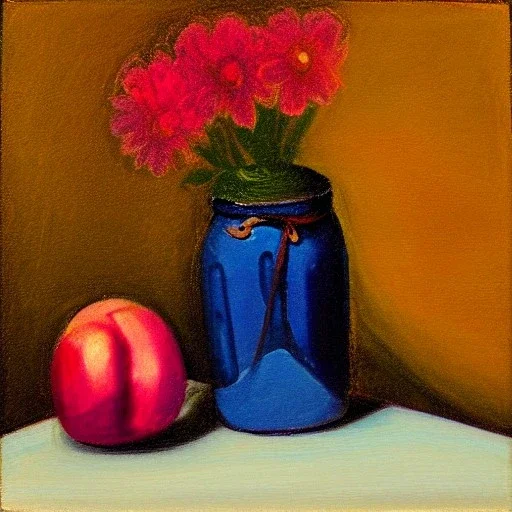 still life jar