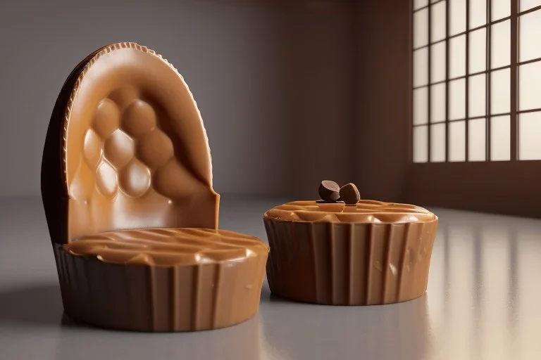 Reese's Peanut butter cup armchair