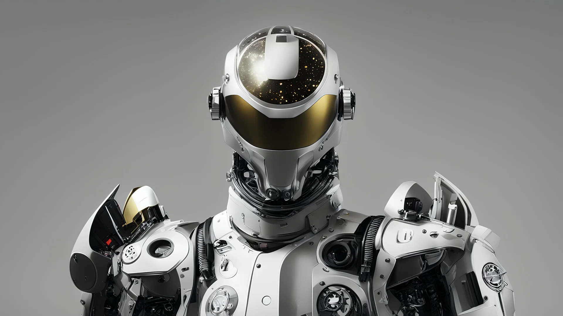 uomo bionico androide umanoide orione vega fender astronave galassie