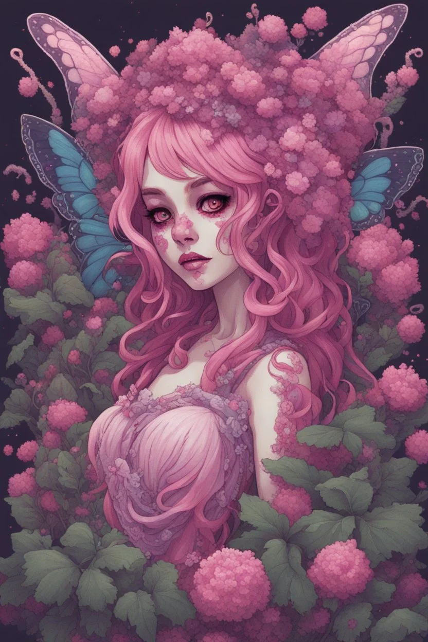 8bits, pixel art, butterfly, highly detailed, pink, rabbit, blood, scythe, goth woman, leaning pose, full body, squid, intricate detail , plants, wildflower, nest, octopus, fly,Demon girl, creepy, horrifying, sinister, sparks out her mind, fullbody, rare pose, terrario with universe in, high lighting, intricate,sparks around,enchanted girl with cyberkatana,darkred slime Goth girl,