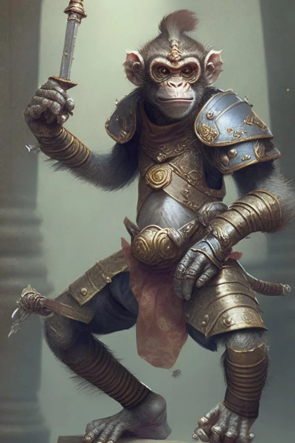 three-armed monkey knight