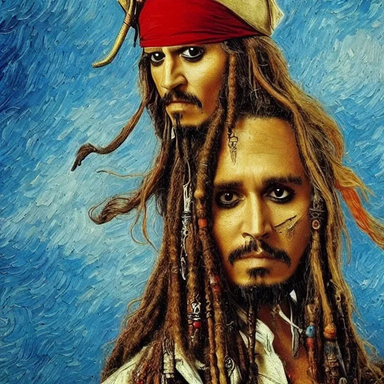 Captain Jack Sparrow, Van Gogh, Da Vinci, Master Mahmoud Farshchian, Ismailoglu, End of Time, Pixley