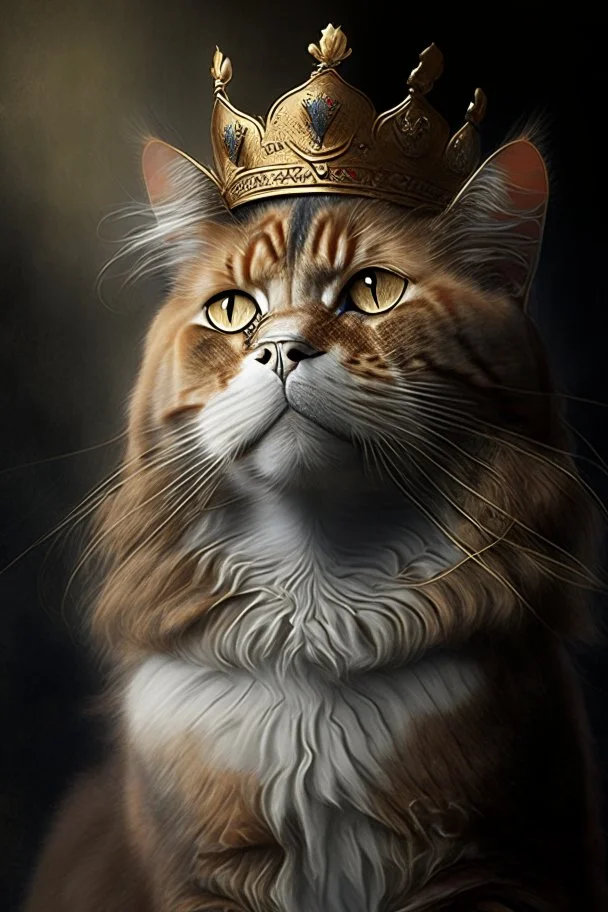 King. Katze