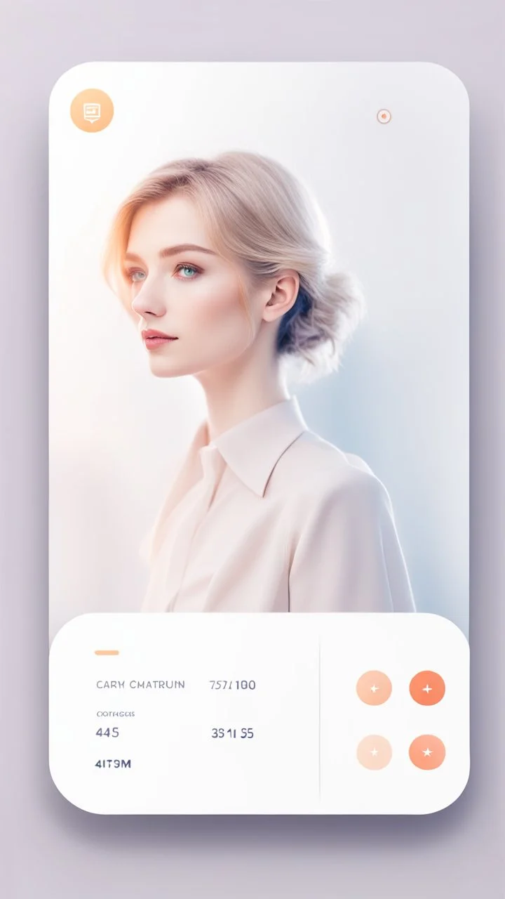 profile card and picture of person