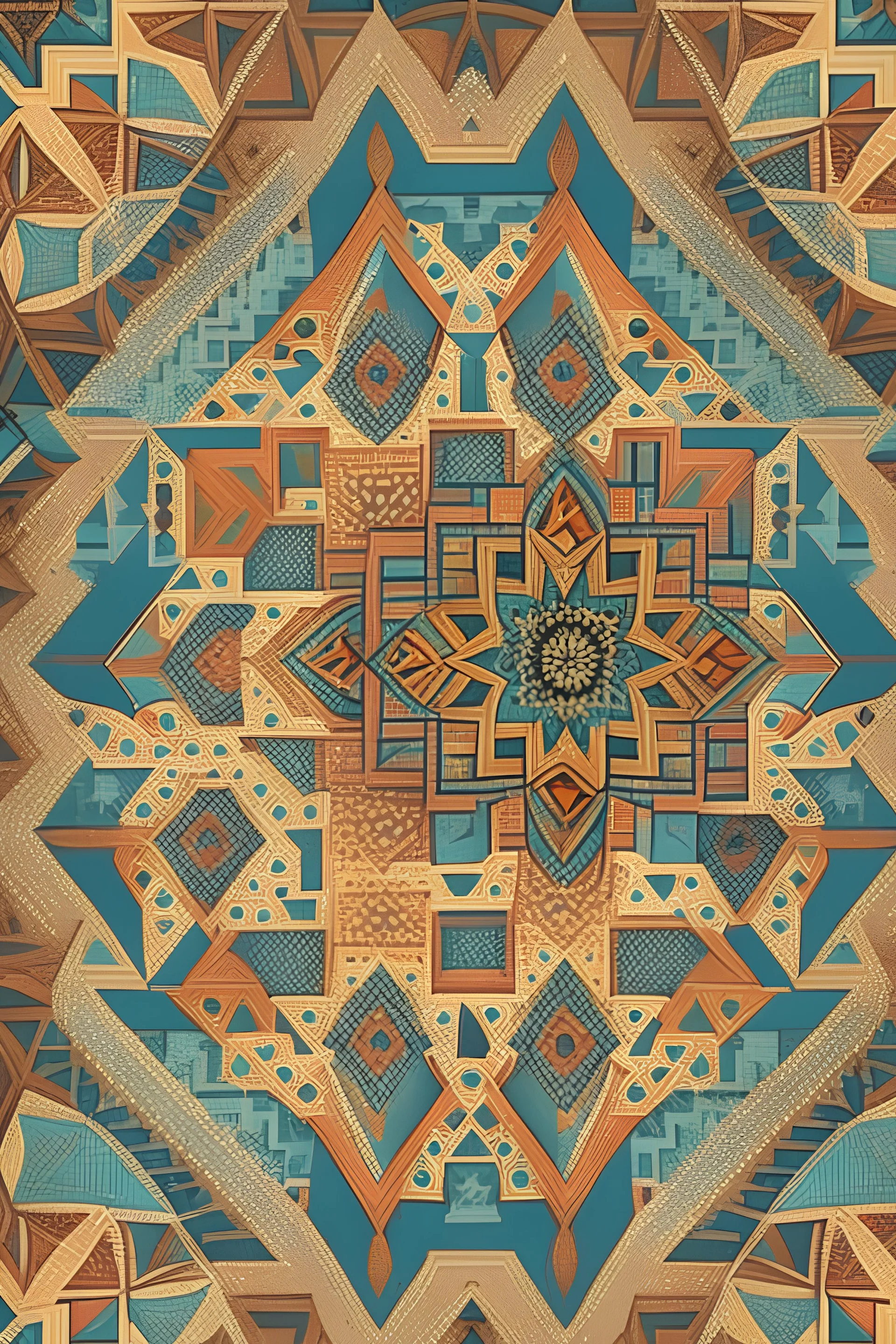 indian geometric pattern