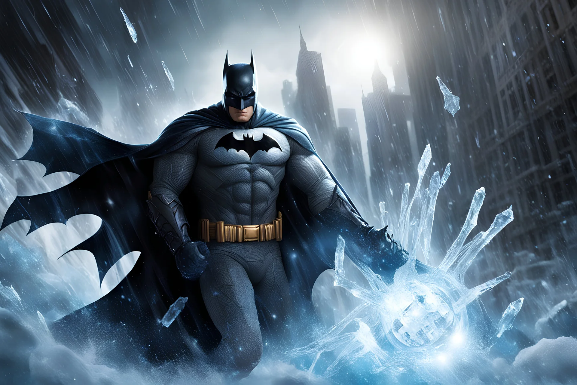 Batman with Ice Powers