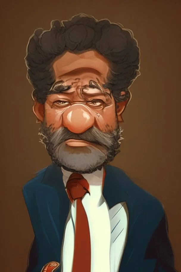 Mohamed Morsy Former President of Egypt Cartoon 2d