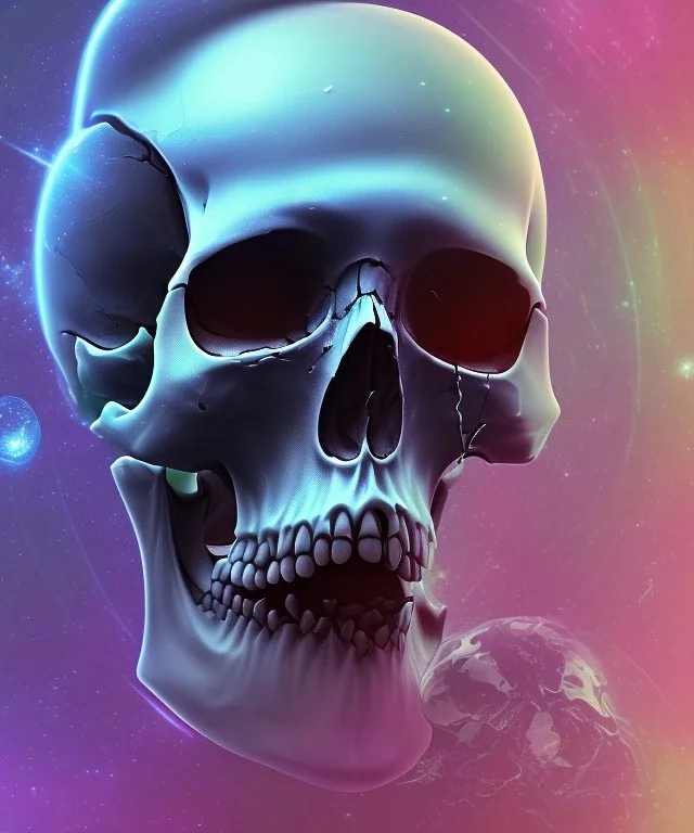 Android skull, full body close up, soft light atmosphere, light effect，vaporwave colorful, concept art, smooth, extremely sharp detail, finely tuned detail, ultra high definition, 8 k, unreal engine 5, ultra sharp focus