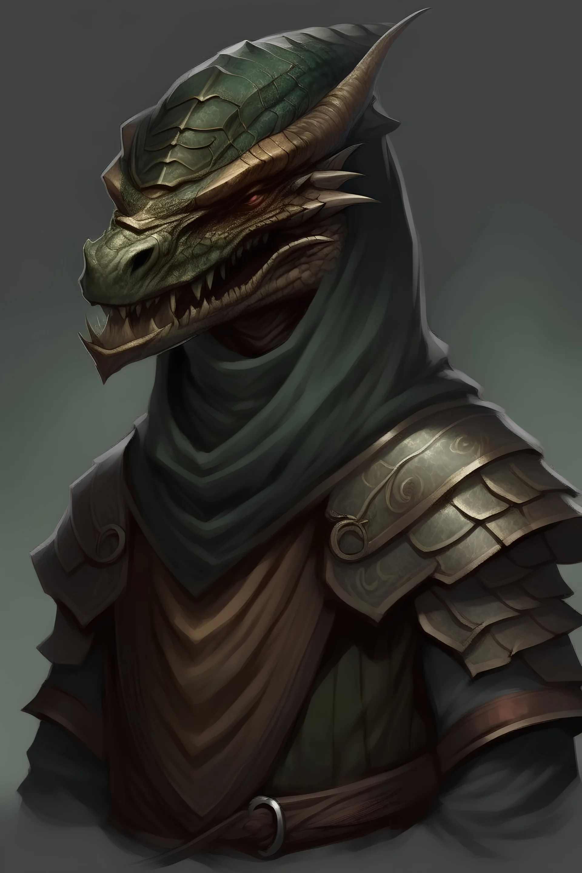 masked Human acolyte of the dragons