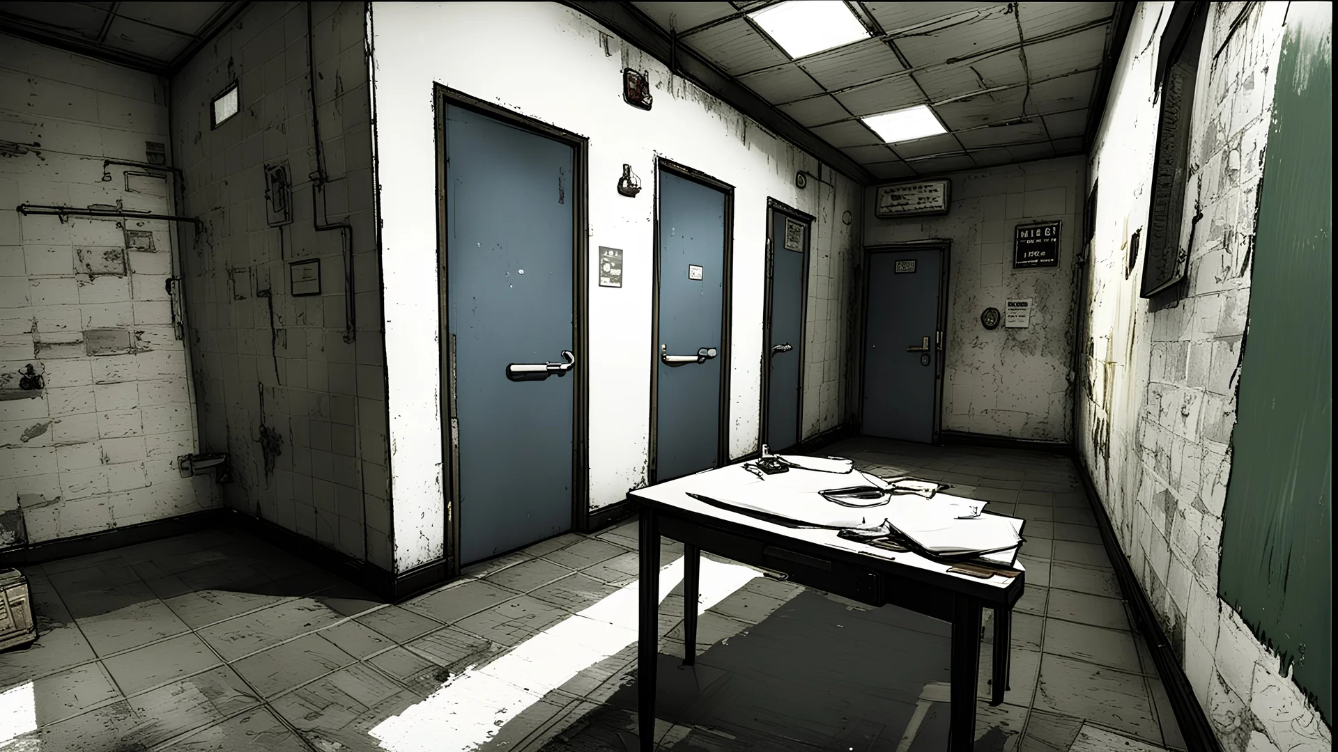 Escape from Tarkov a solo man inside an abandon vet clinic