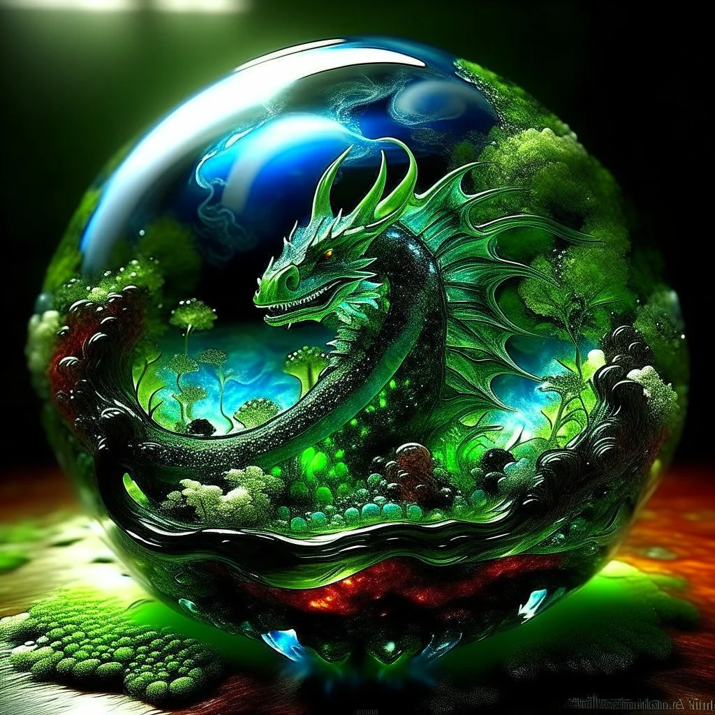 Dragon. glass