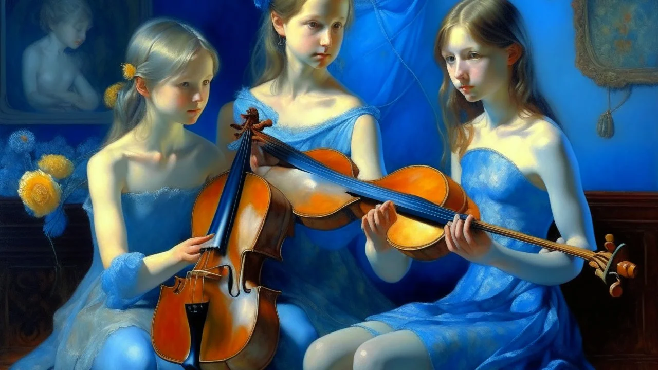 woman with a young girl who is with attractive young girl, and a woman wearing painting of young girls in a painting of ornate, with a woman, a young woman, and woman, riding her blue flower painting on her work on a blue painting of an instrument with a blue a woman, an a woman, painting in the undaring of a beautiful nude violin, as her daughter, as the artist of a a oriental woman, with the painting of her -e-glie, and a lady in her studio, on a parag