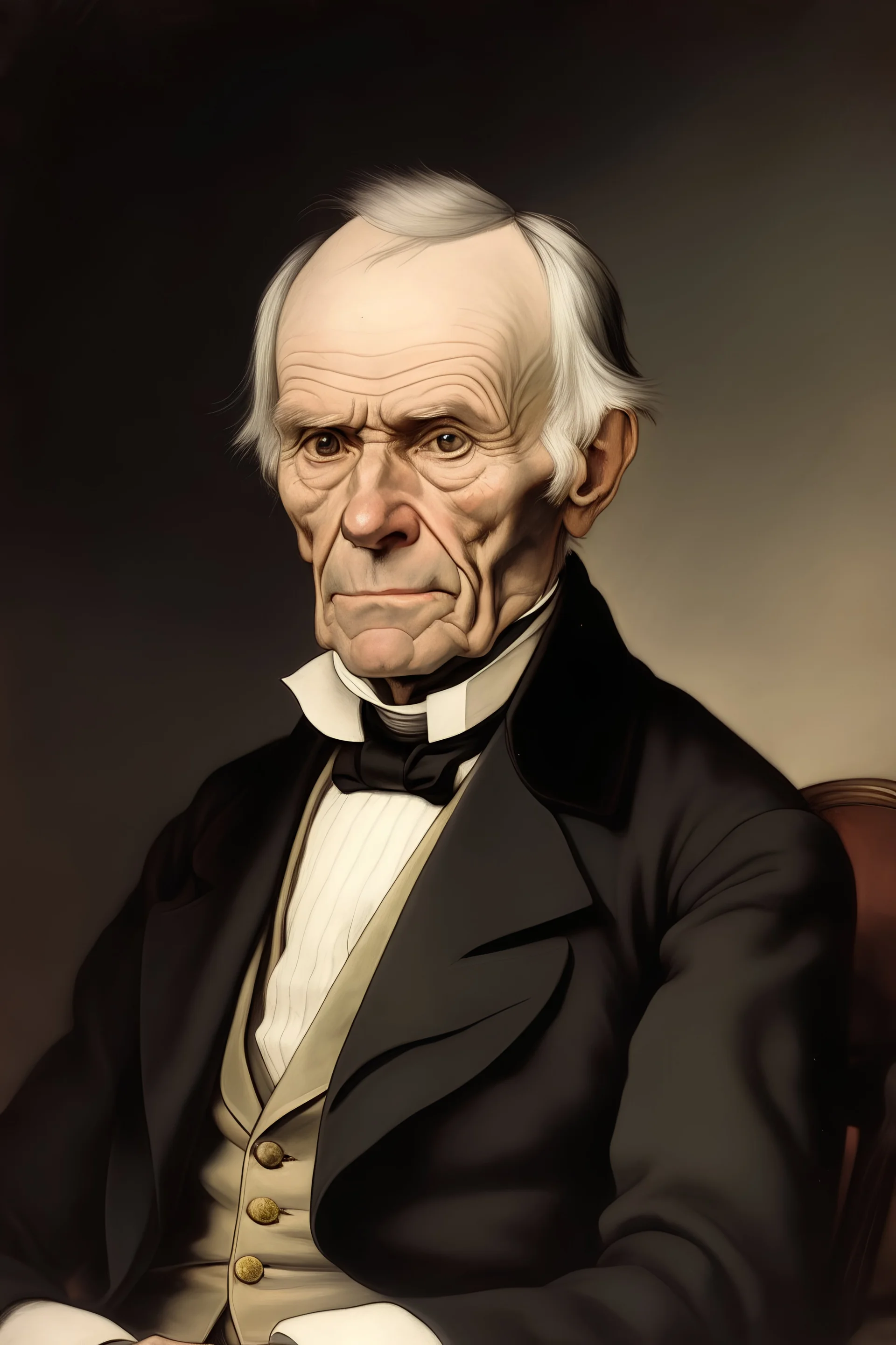 James K. Polk severe depression 3 legged animal mange