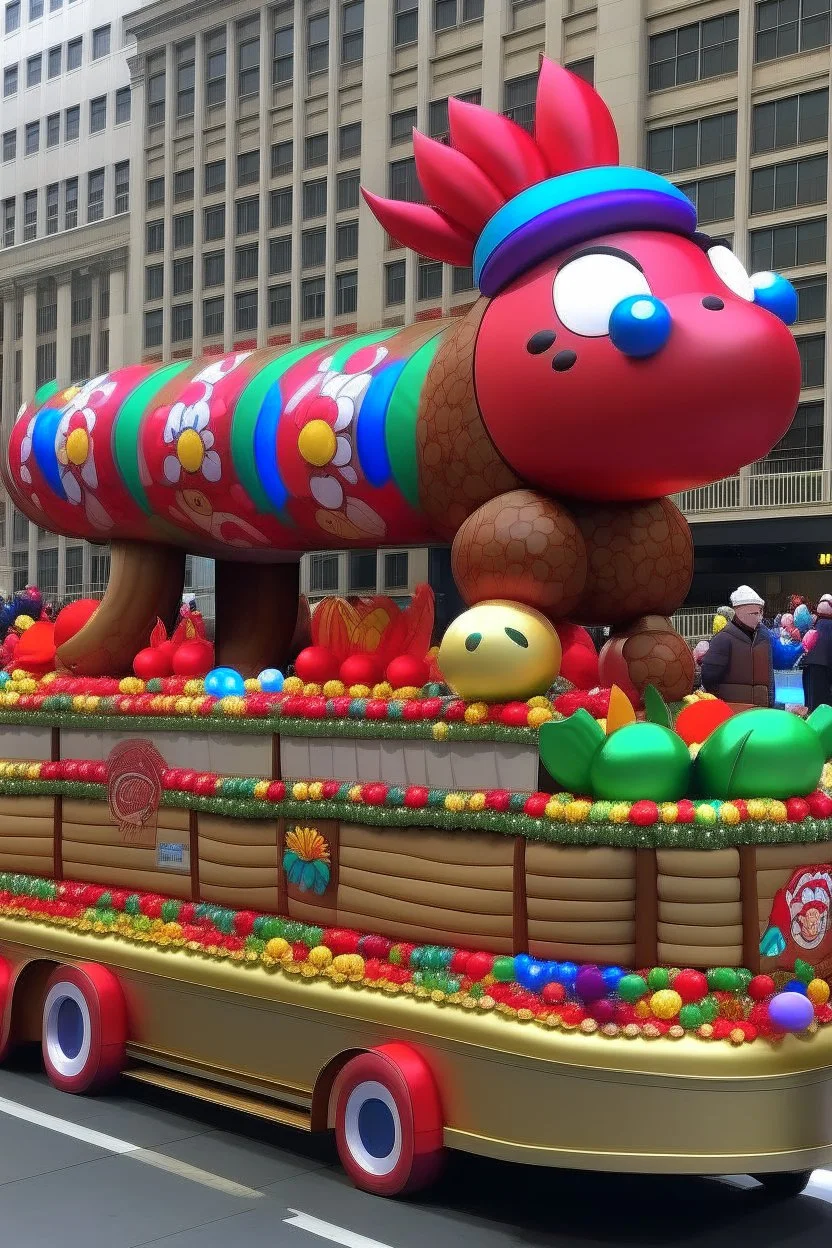 macys day float of