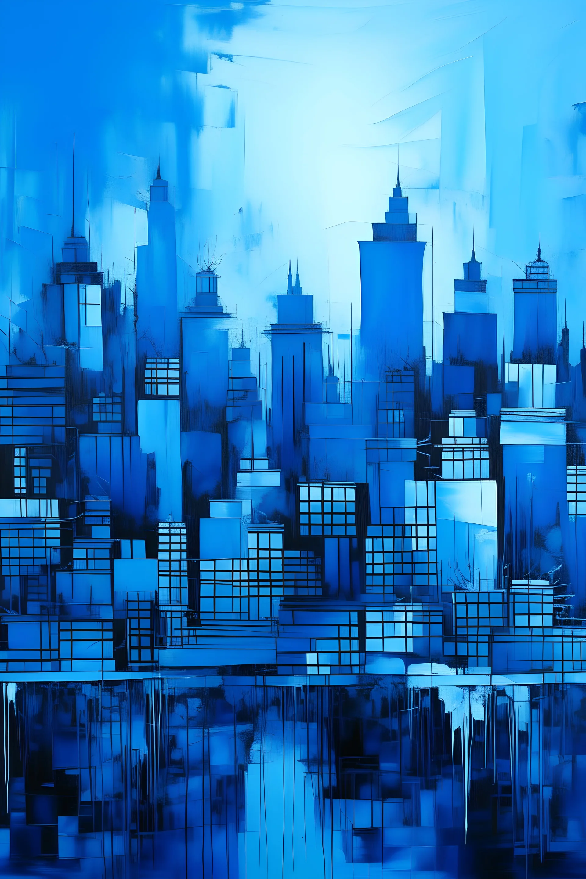 blue city