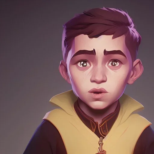 Portrait of a special kid blessed with magic by Nick Harris