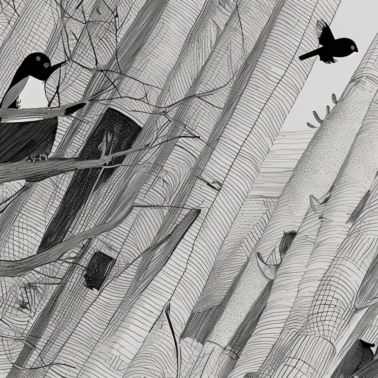 a alone man. pen and ink ,birds eye view, illustrated by hergé, Background space