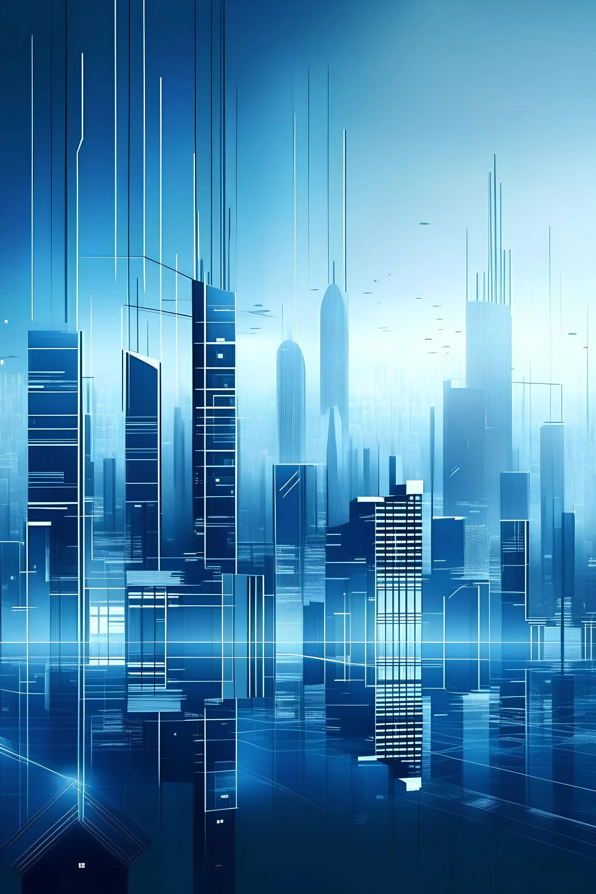 backgrounds with futuristic cityscapes to symbolize innovation and progress featuring teams collaborating in a tech startup environment, emphasizing teamwork and creativity.