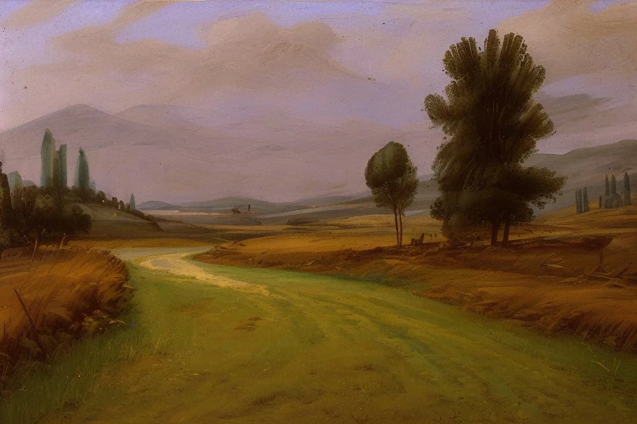 grass road by andrea del sarto