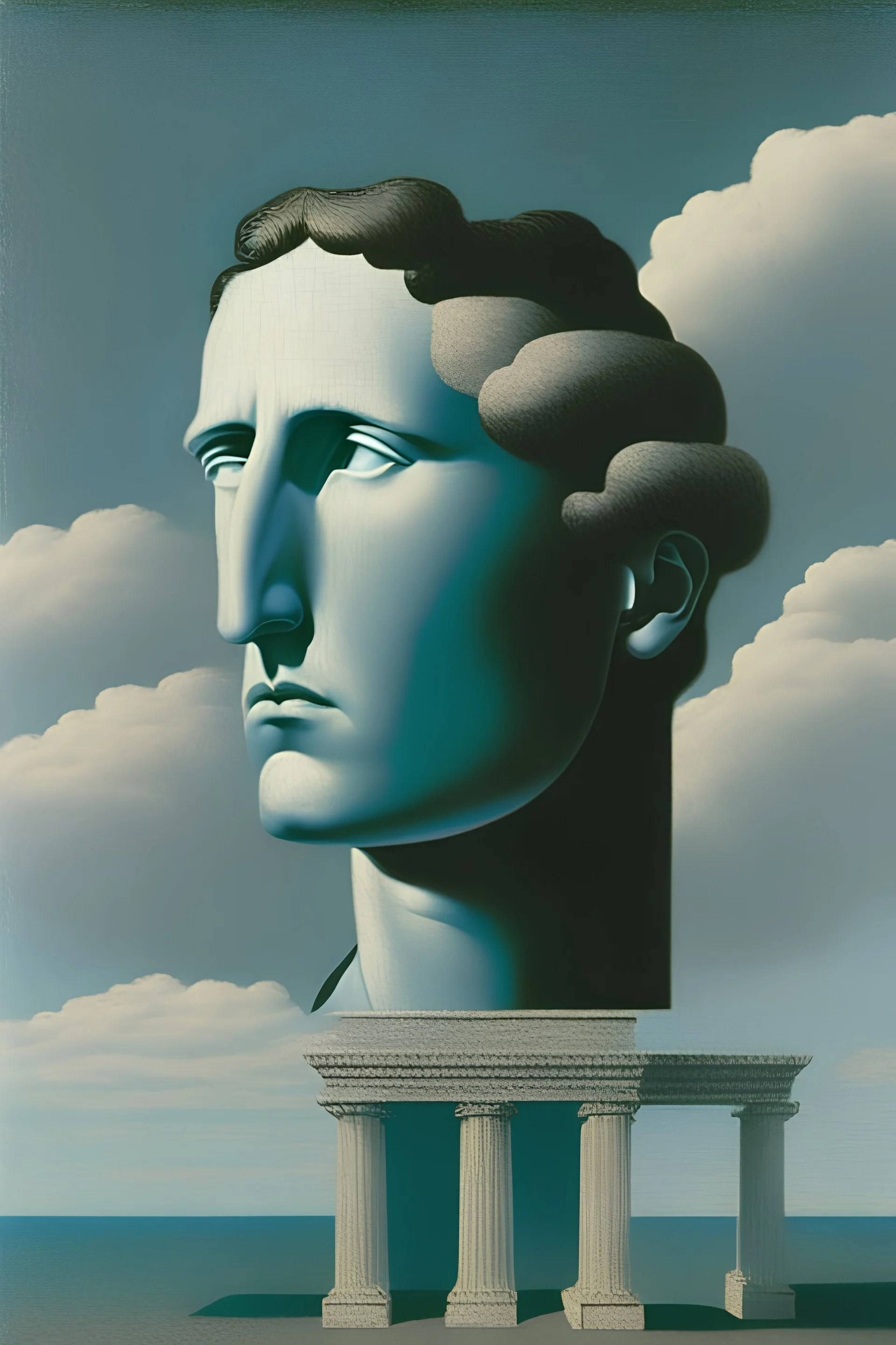 julius caesar by rené magritte