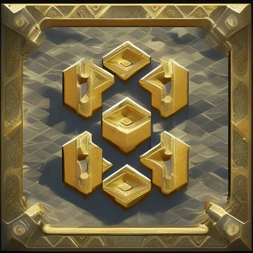 game texture beautiful gold block