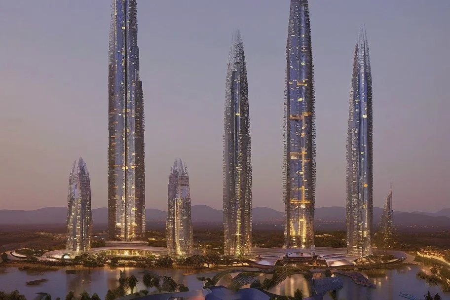 Worlds tallest building design. Unique and brilliant architectural design