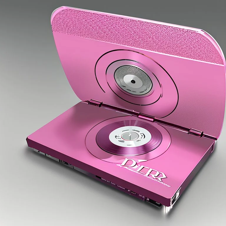 Pink CD-R design